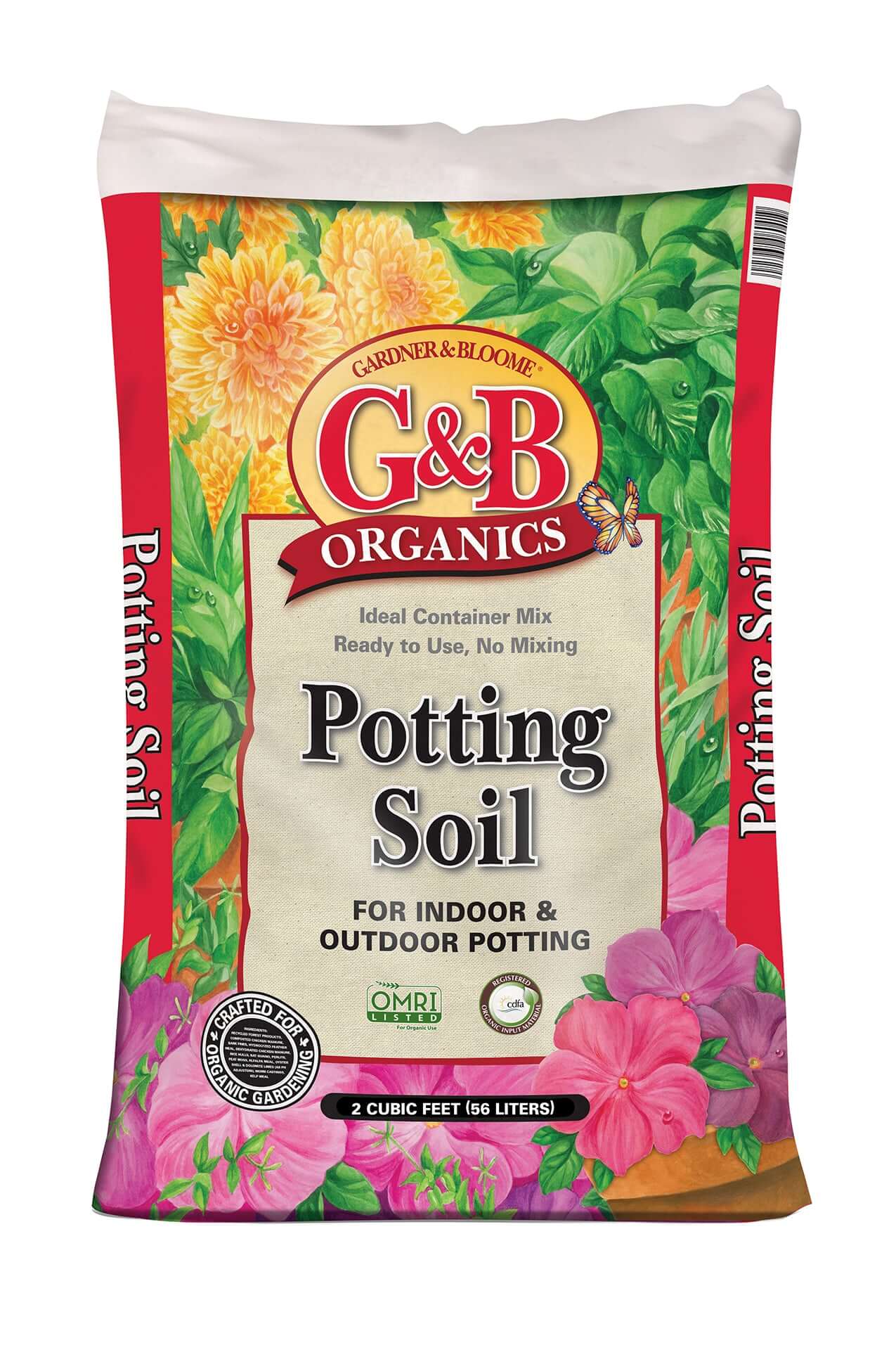 Potting Soil for Indoor & Outdoor Potting (2 cu. ft. bag) (7890269634815)